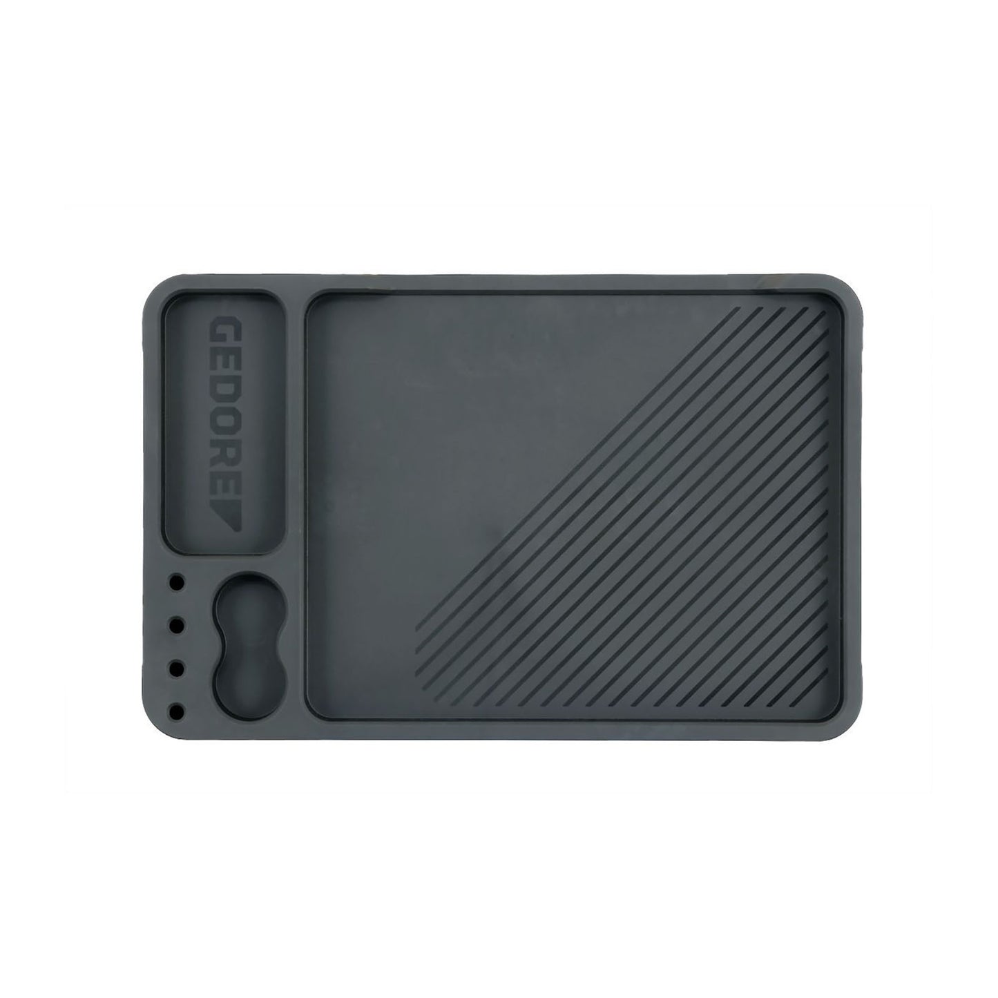 GEDORE E-WHL-L7/1.1 - Surface en plastique incluant 4 protections anti-chocs.