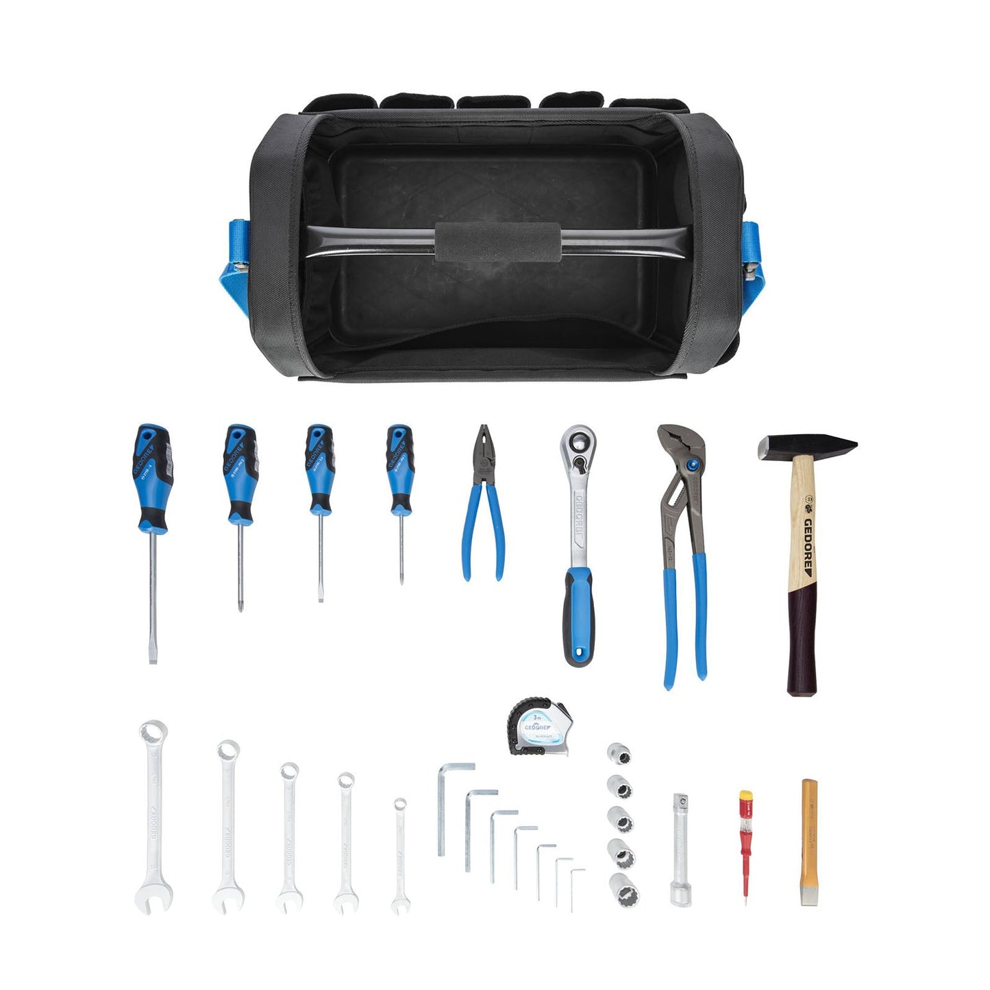 GEDORE S 1072-001 - Sacoche avec assortiment de 29 outils