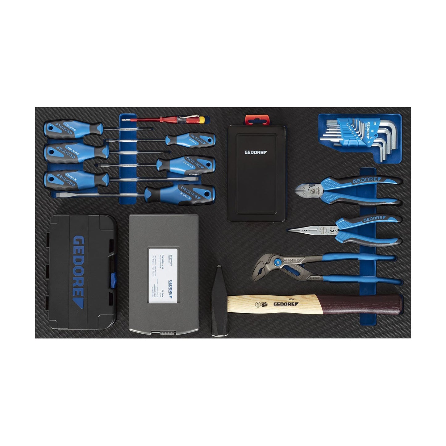 GEDORE GTT BS-177 - Chariot + assortiment de 177 outils