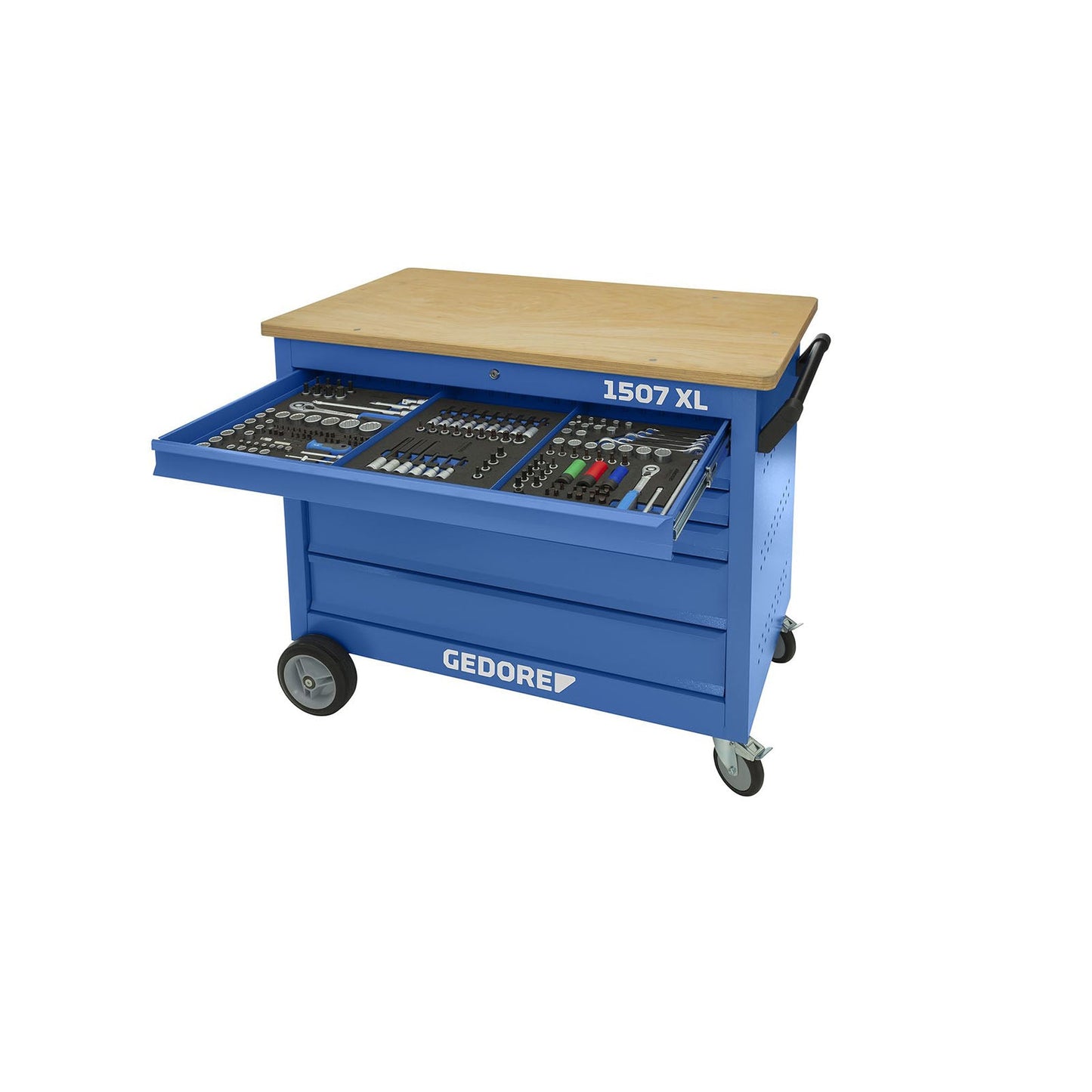 GEDORE 1507 XL 40200 - Banco de trabajo XL 6 cajones