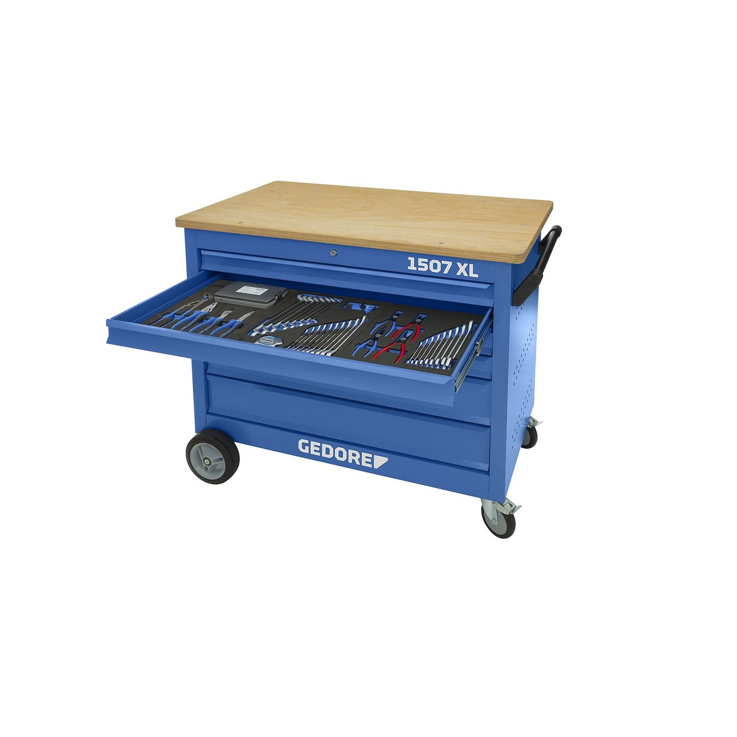 GEDORE 1507 XL 40200 - Banco de trabajo XL 6 cajones