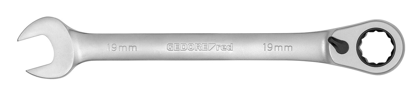 GEDORE red R07201 - Clés mixtes à cliquet avec anneau de retenue