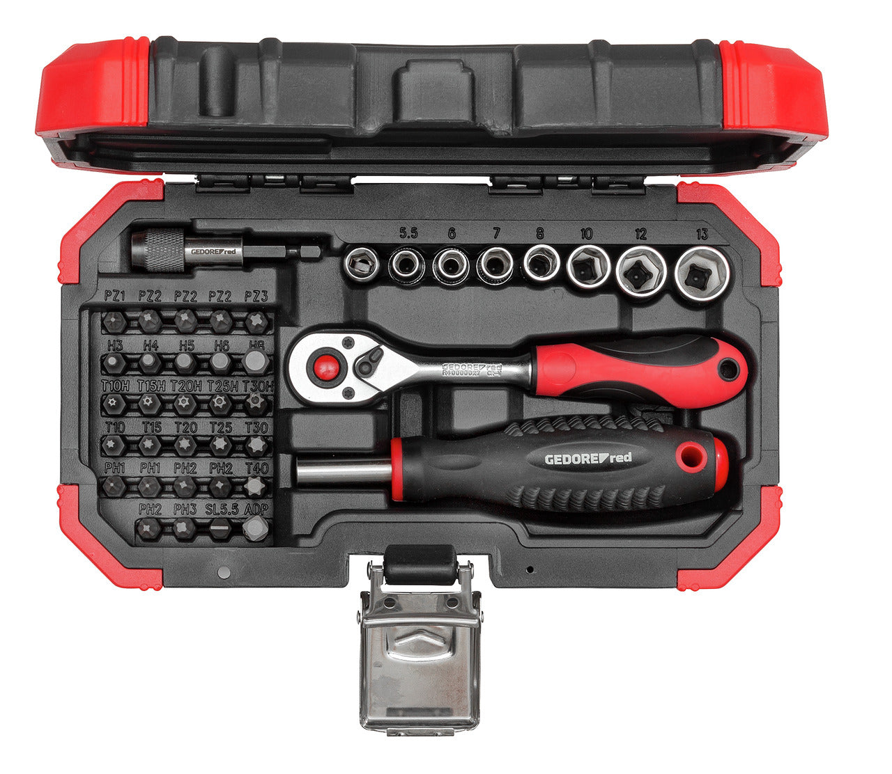 GEDORE red R33003040 - Jeu de douilles 1/4" 40 pièces BMC