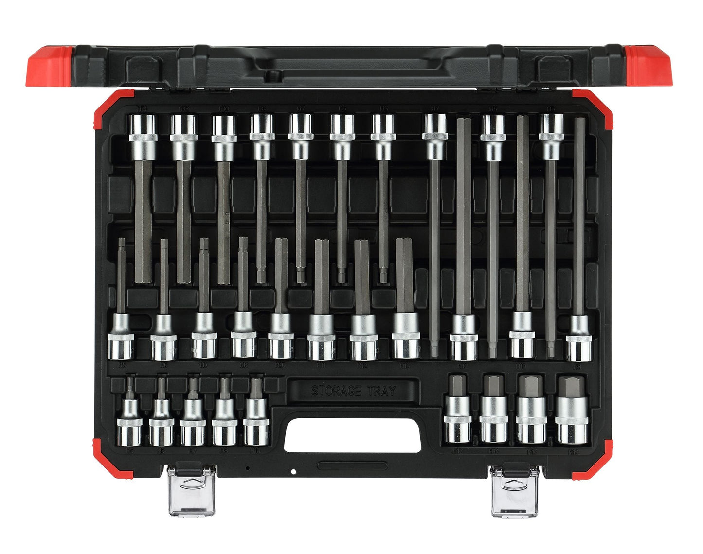 GEDORE red R68003030 - Jeu de douilles hexagonales pour visseuse 1/2", 30 pièces