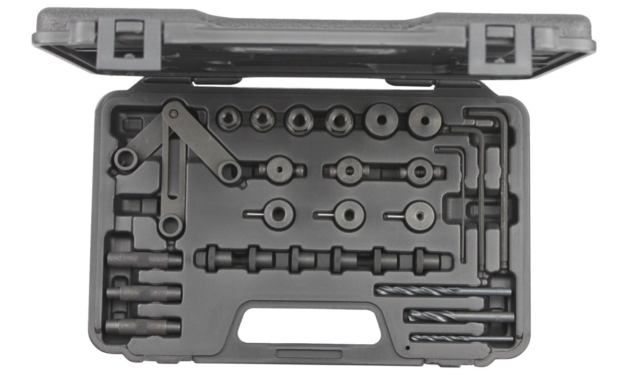 GEDORE red R15203000 - Jeu de gabarits pour percer les culasses, 30 pièces