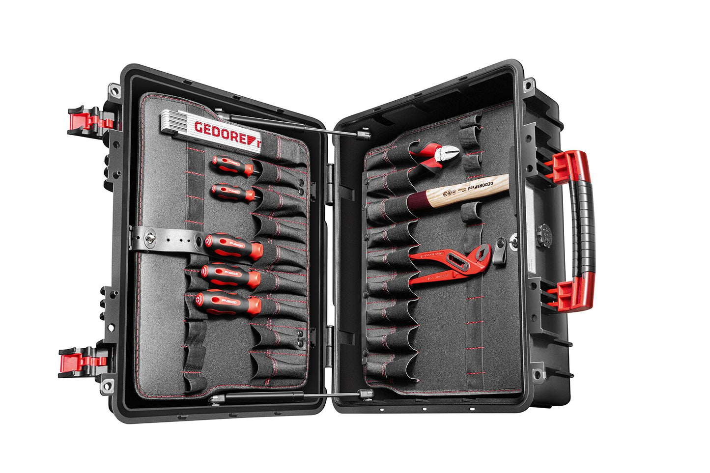 GEDORE red R21652057 - Mallette à outils AZUBI L avec assortiment de 57 outils