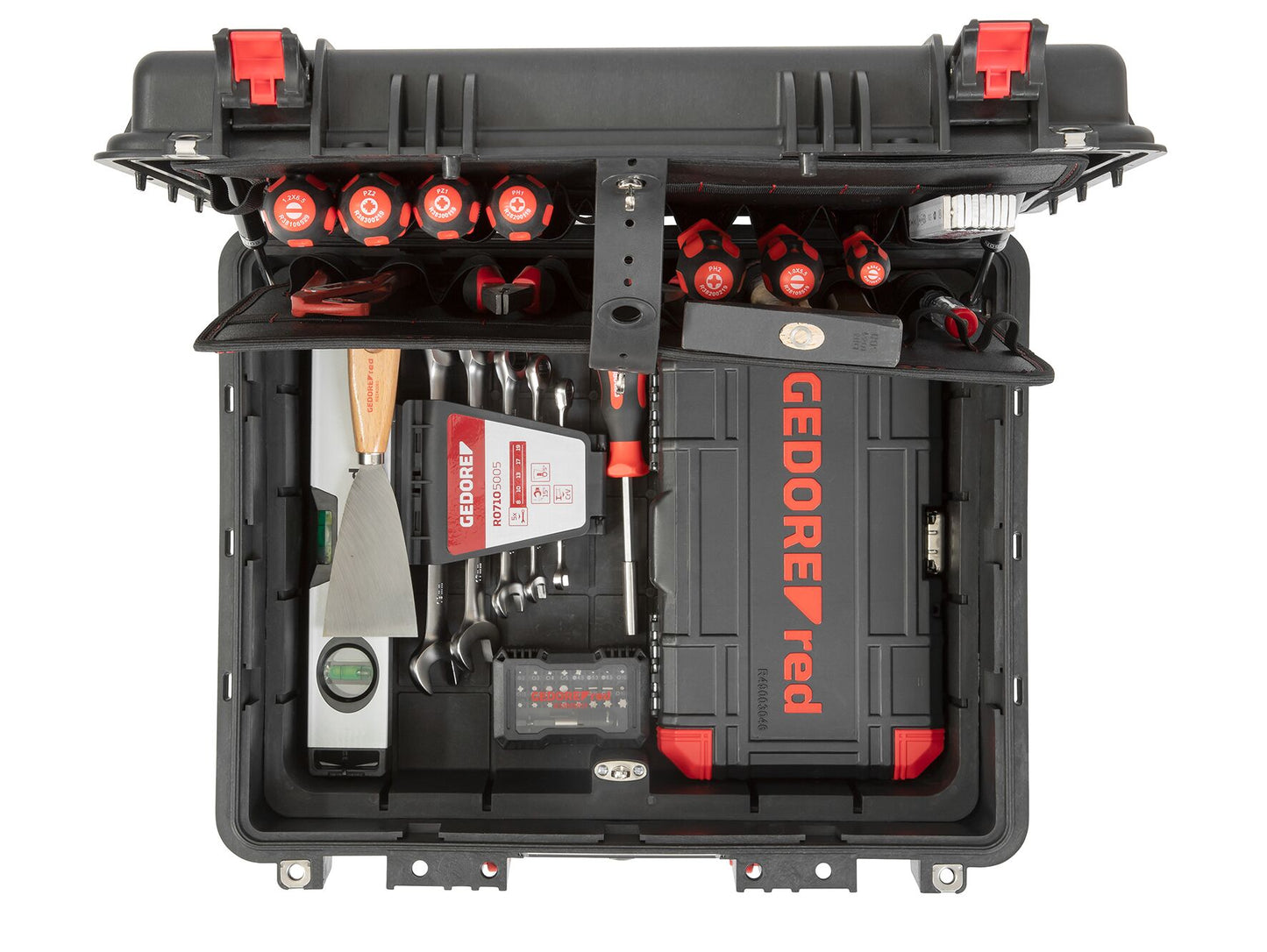 GEDORE red R21652101 - Mallette à outils MASTER XL avec assortiment de 101 outils