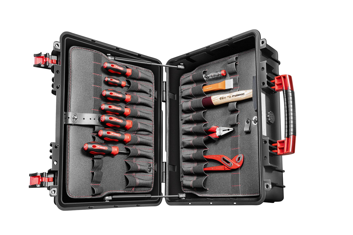 GEDORE red R21652101 - Mallette à outils MASTER XL avec assortiment de 101 outils