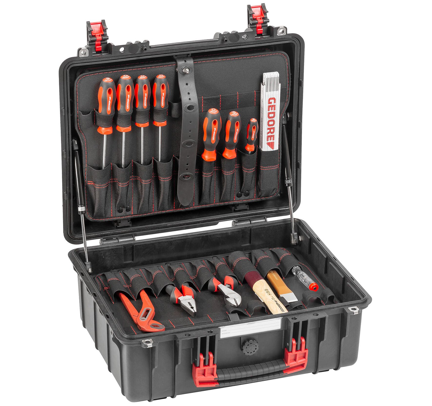 GEDORE red R21652101 - Mallette à outils MASTER XL avec assortiment de 101 outils