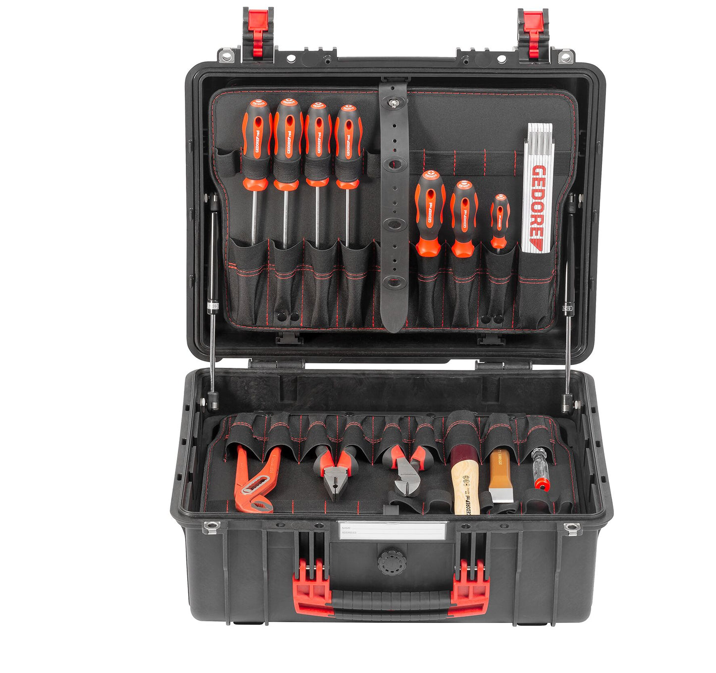 GEDORE red R21652101 - Mallette à outils MASTER XL avec assortiment de 101 outils