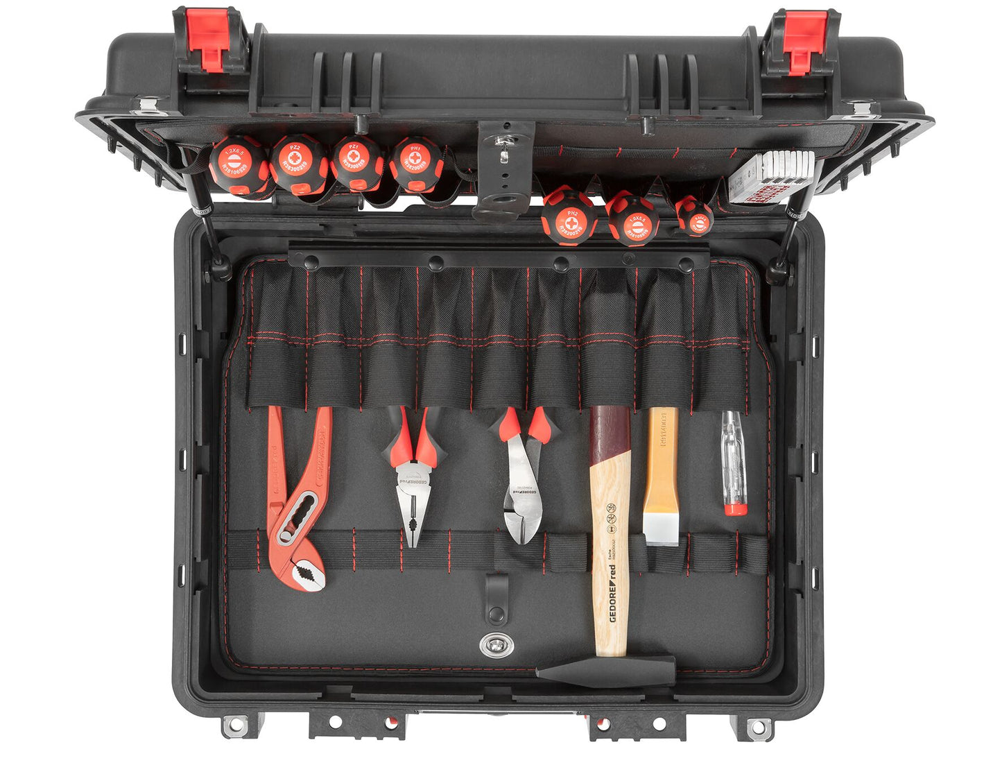 GEDORE red R21652101 - Mallette à outils MASTER XL avec assortiment de 101 outils