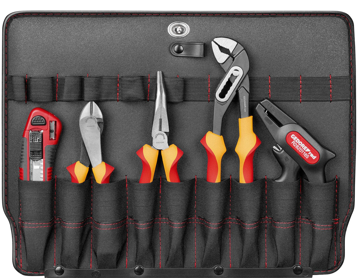 GEDORE red R21652089 - Mallette à outils avec assortiment de 89 outils pour électriciens