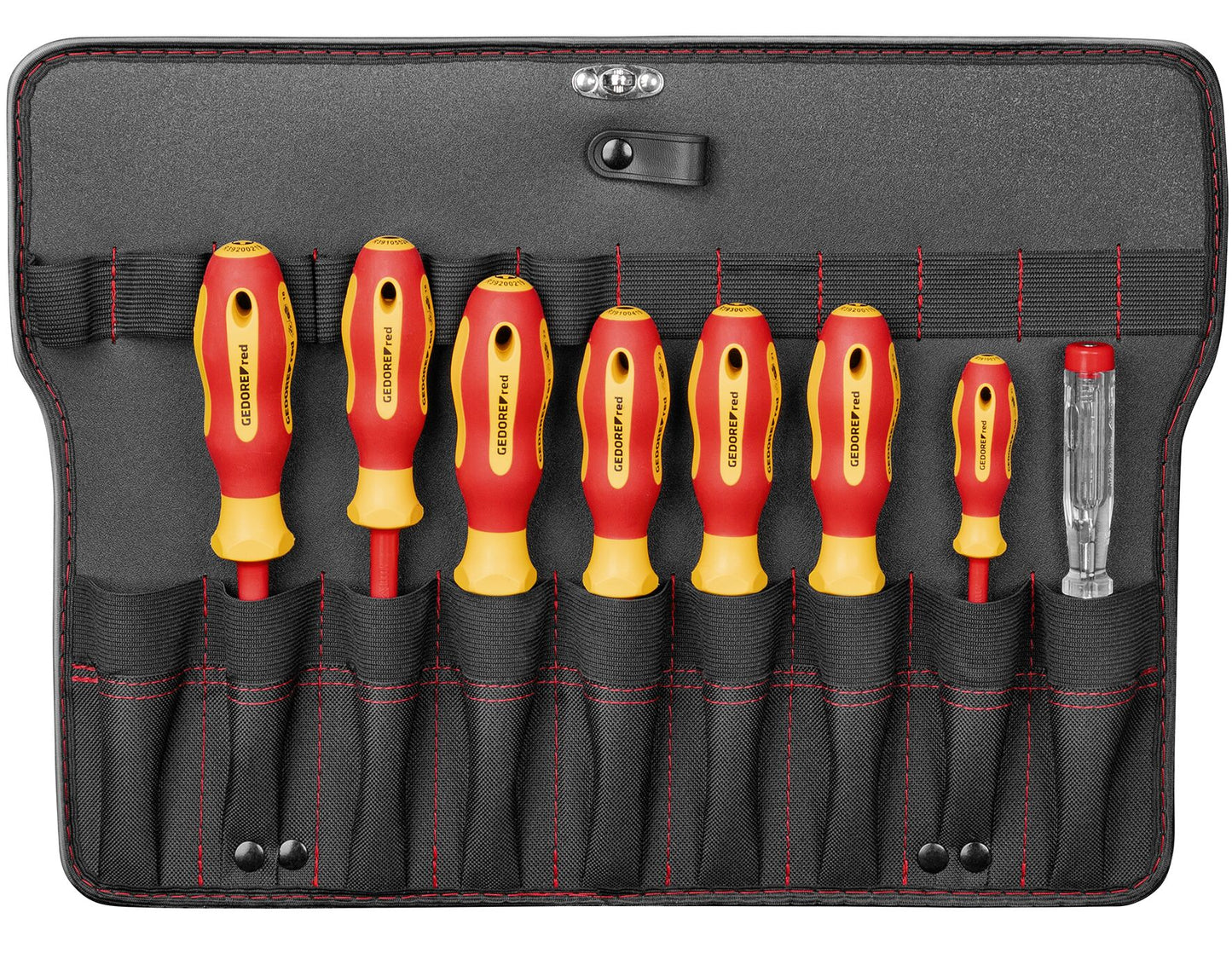 GEDORE red R21652089 - Mallette à outils avec assortiment de 89 outils pour électriciens