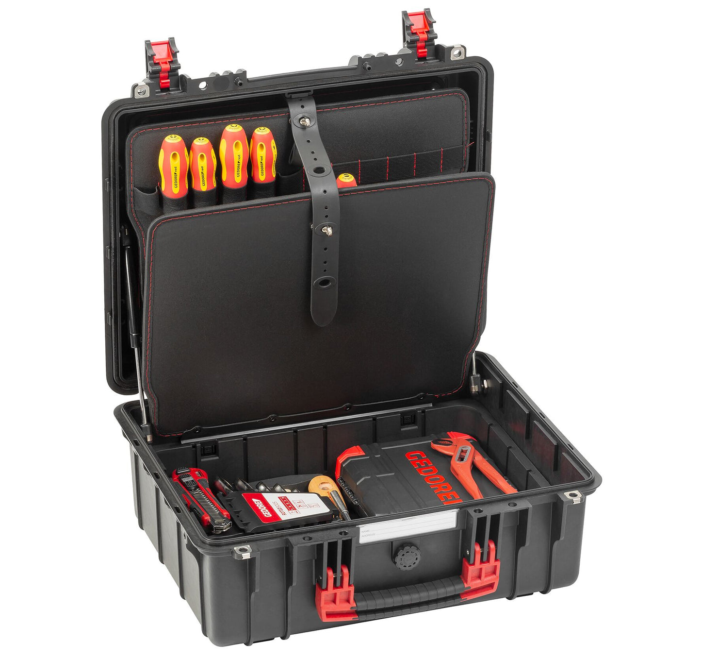 GEDORE red R21652089 - Mallette à outils avec assortiment de 89 outils pour électriciens