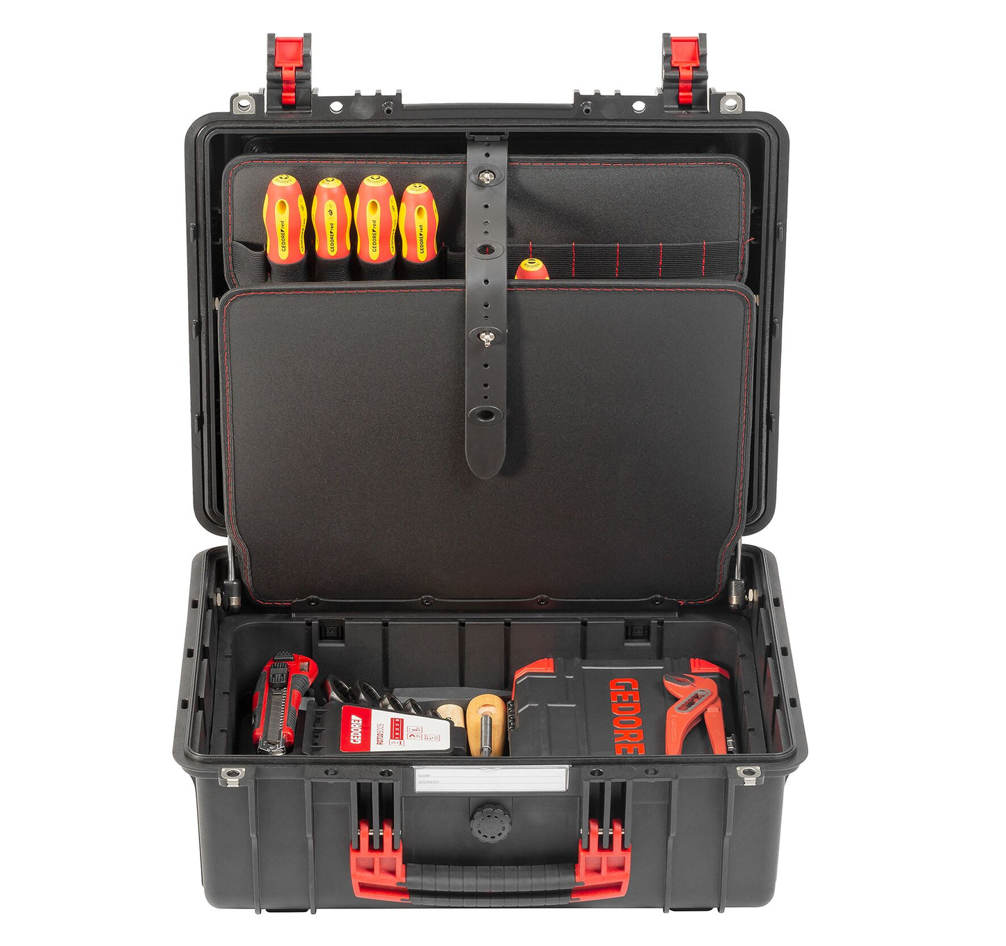 GEDORE red R21652089 - Mallette à outils avec assortiment de 89 outils pour électriciens