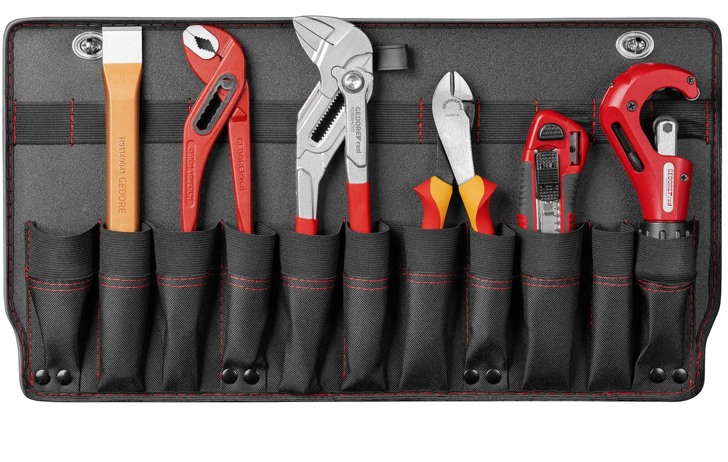 GEDORE red R21902072 - Valise trolley avec assortiment d'outils de plombier