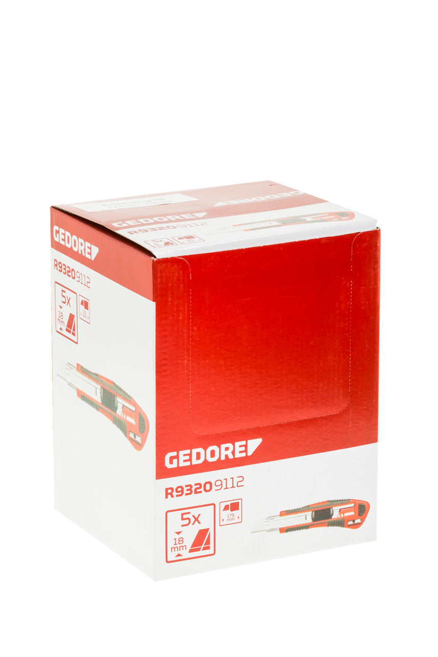 GEDORE red R93209112 - Présentoir de point de vente avec 12 cutters de 18 mm