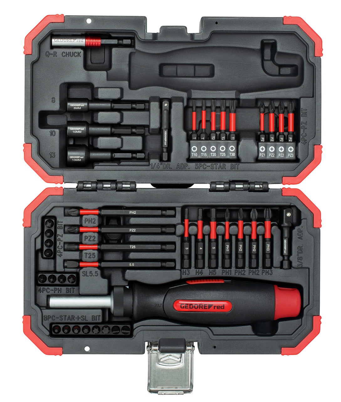 GEDORE red R33003043 - Jeu de douilles de torsion, 43 pièces