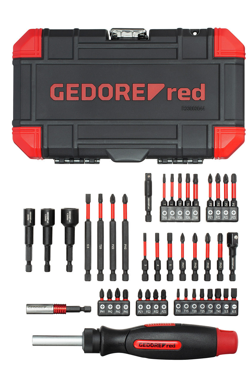 GEDORE red R33003043 - Jeu de douilles de torsion, 43 pièces