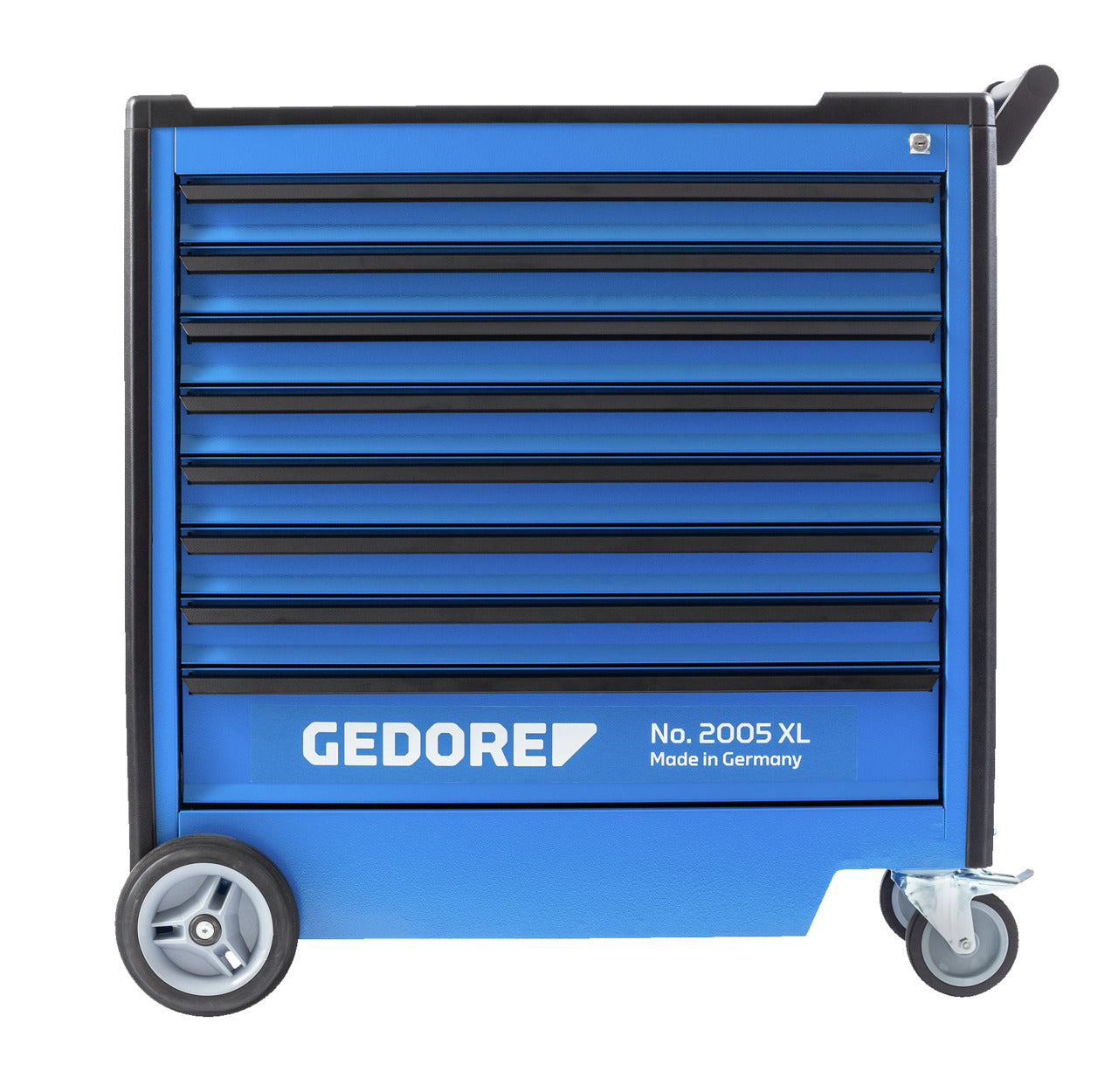 GEDORE 2005 XL-S-466 - Carro de taller 2005 XL de 8 cajones con surtido de 466 herramientas