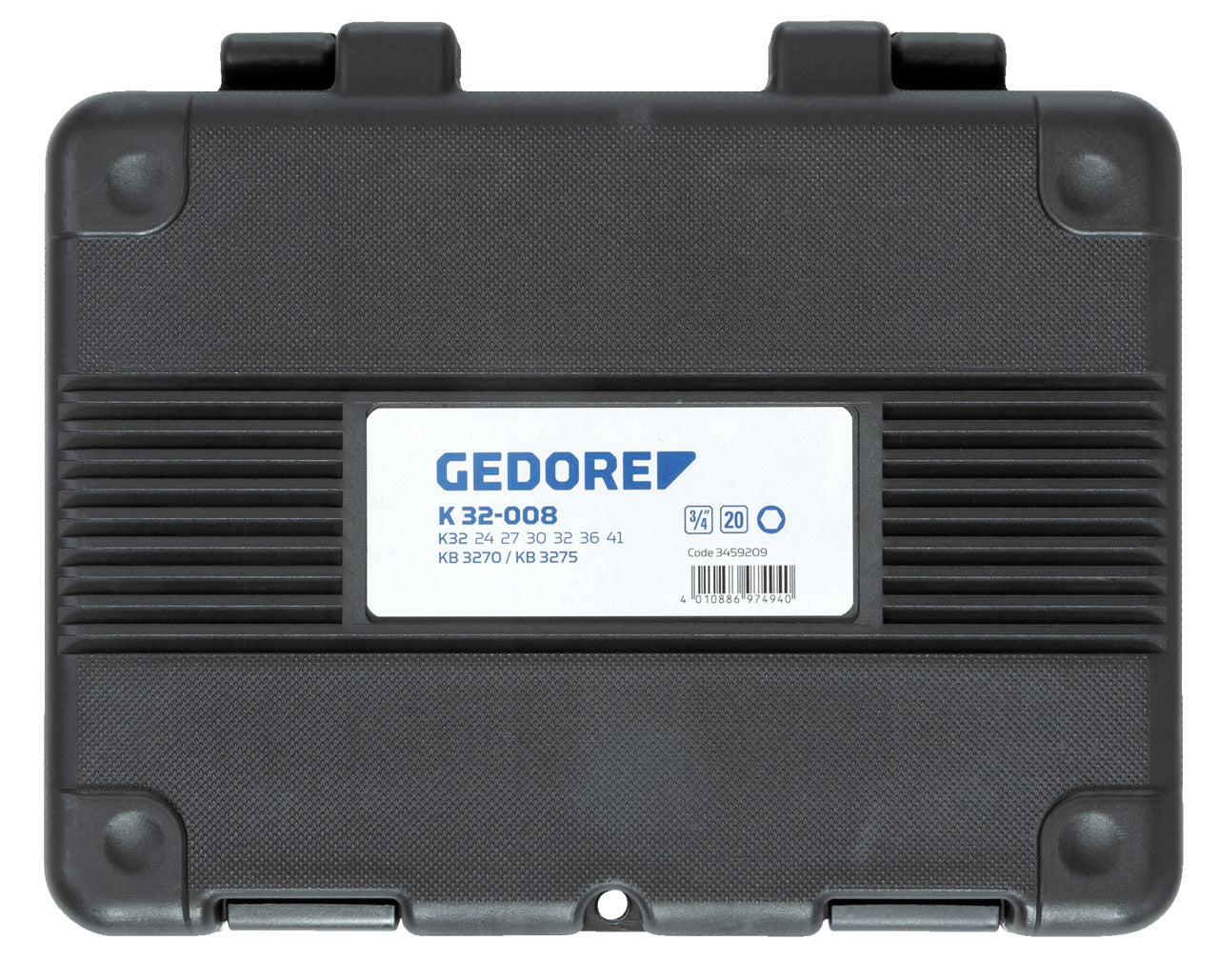 GEDORE K 32-008 - Juego de Vasos de Impacto de 3/4". 8 pzas