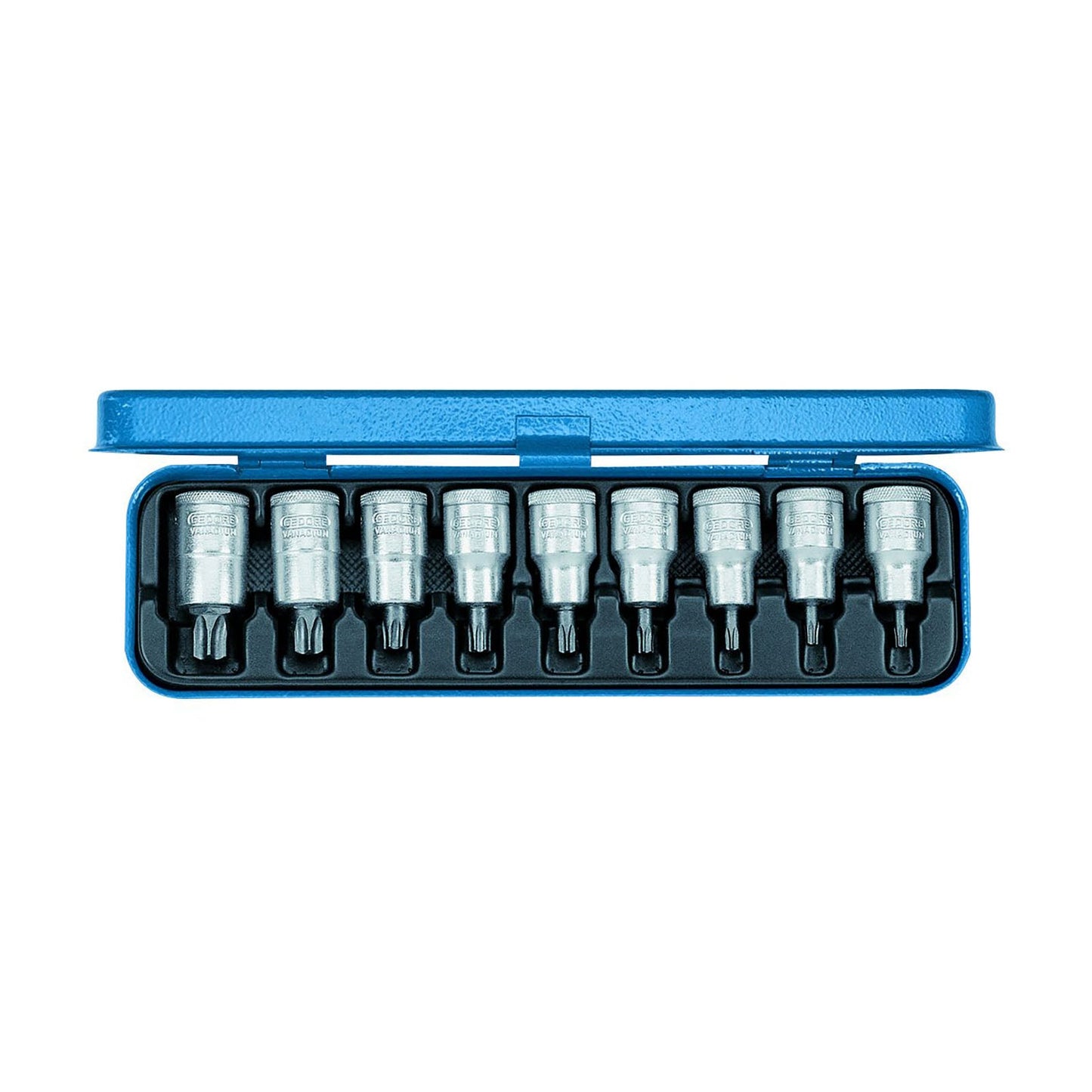GEDORE ITX 19 PM - Juego de Vasos TORX® Macho 1/2"