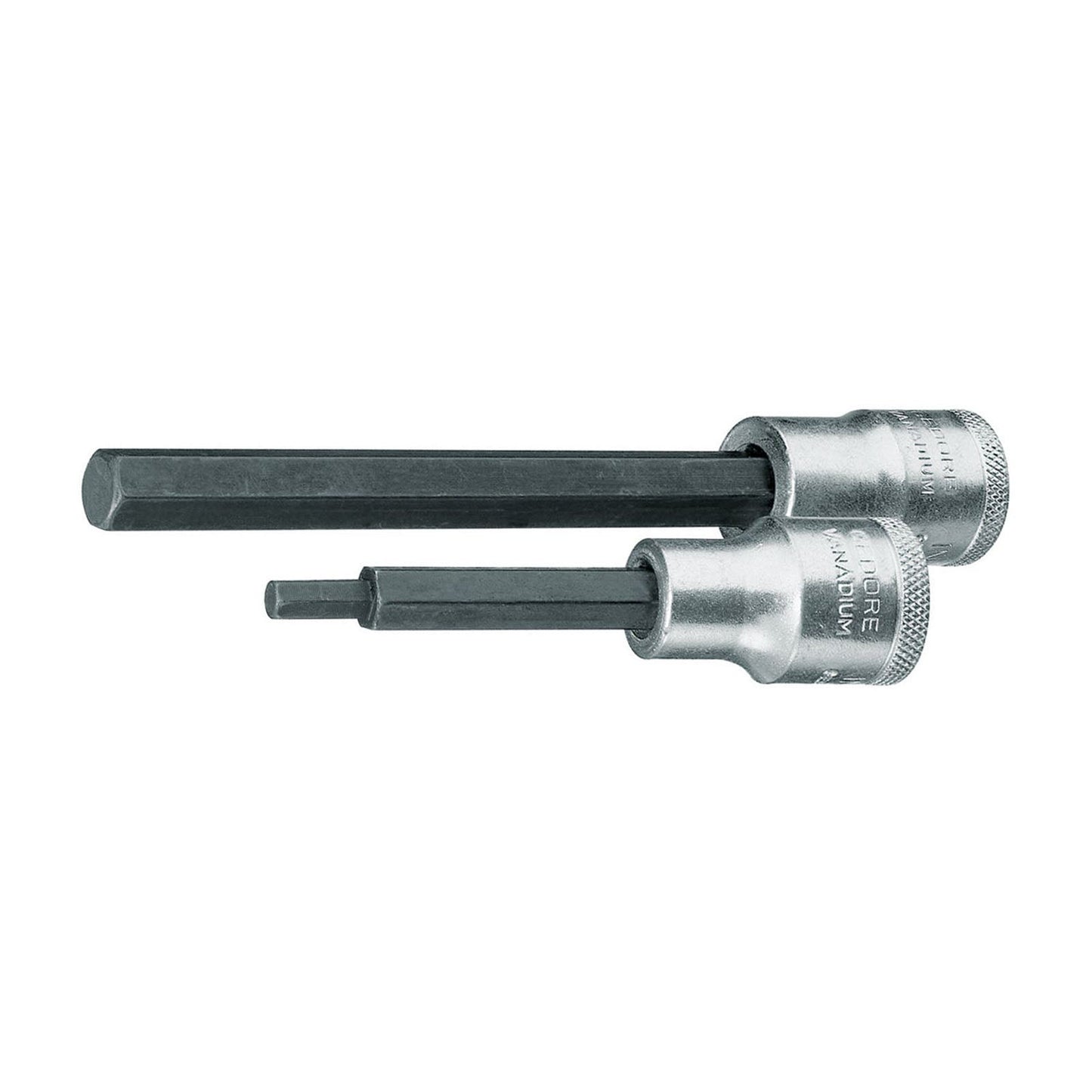 GEDORE IN 19 L - Vasos destornillador hexagonal INBUS® de 1/2", modelo largo