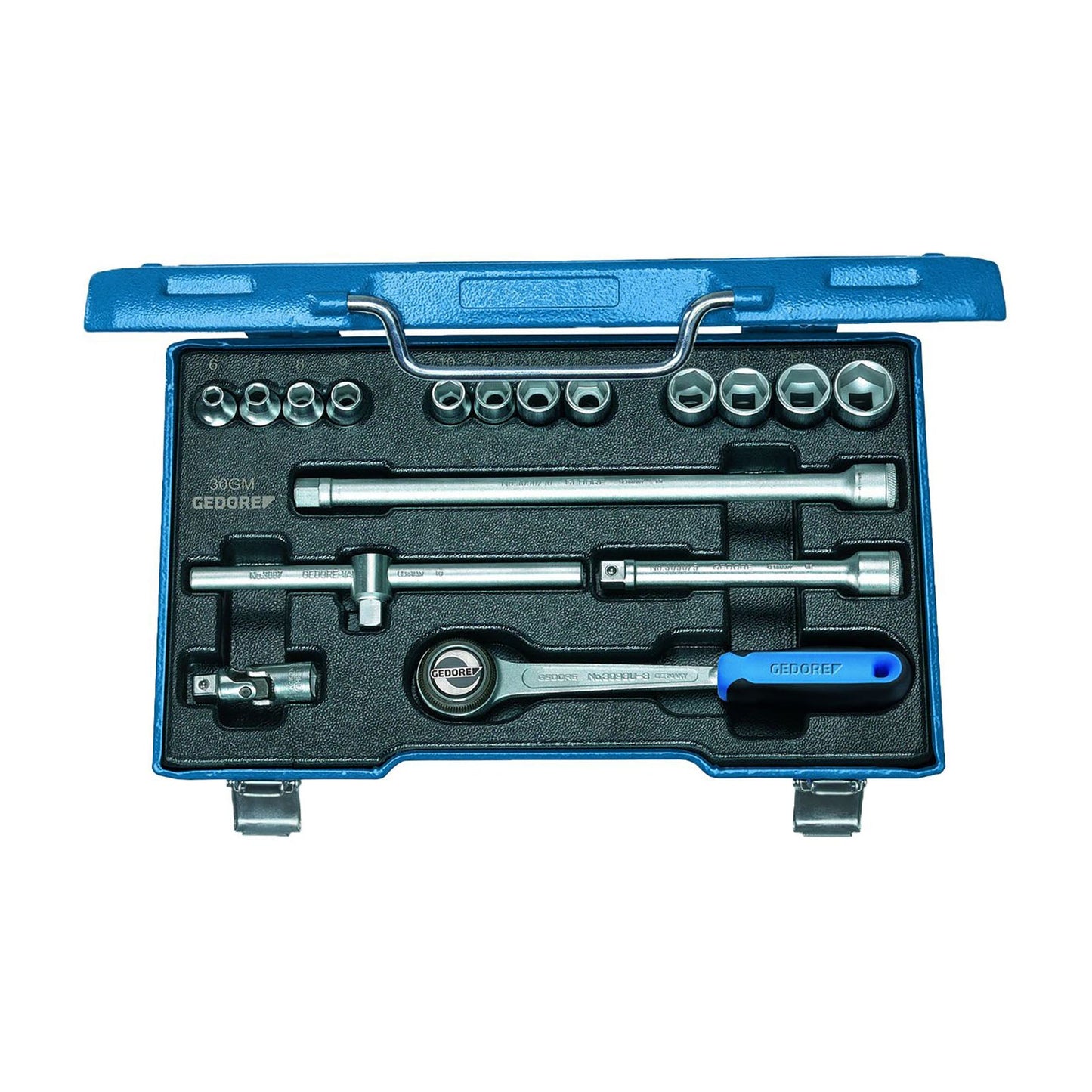 GEDORE D 30 GMU-10 - Juego de Vasos Unit Drive 3/8"