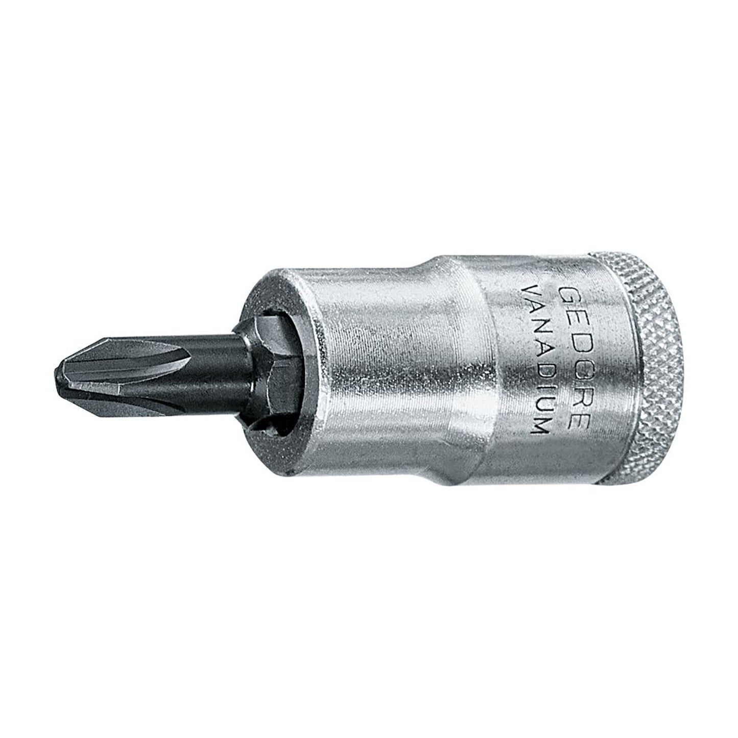 GEDORE IKS 19 - Vasos Destornilladores de 1/2" con punta cruciforme PH