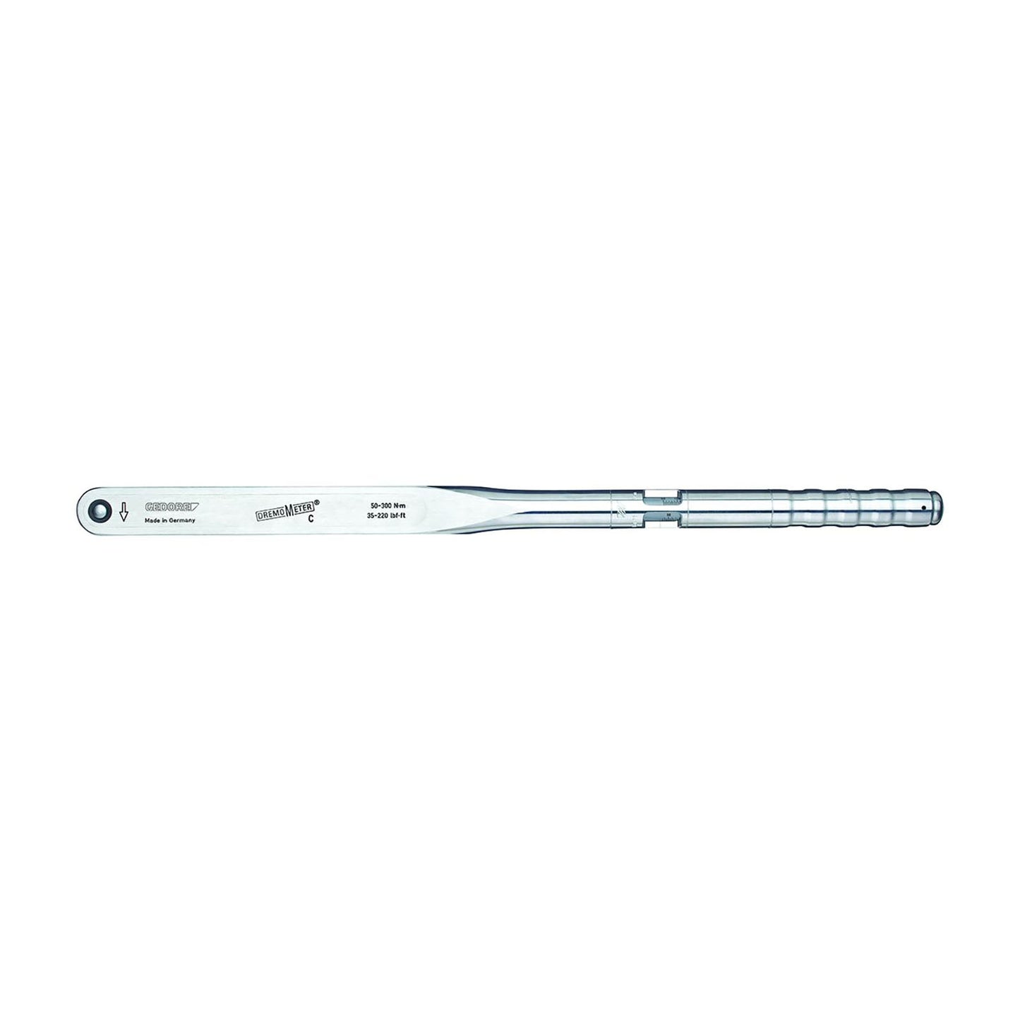 GEDORE 8567-10 - Dinamométrica Dremometer CL con doble cuadradillo de 1/2", rango: 60-300 N.m.
