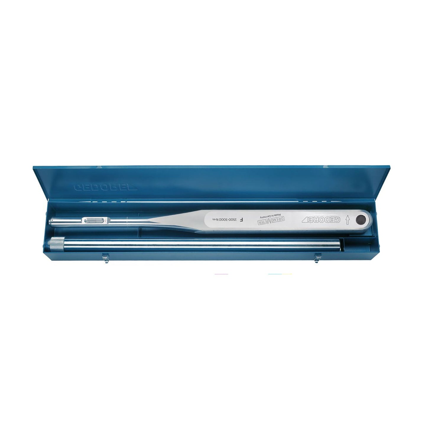 GEDORE 8572-02 - Clé dynamométrique Dremometer F en coffret avec carré de 1.1/2" et plage de serrage : 1500-3000 Nm