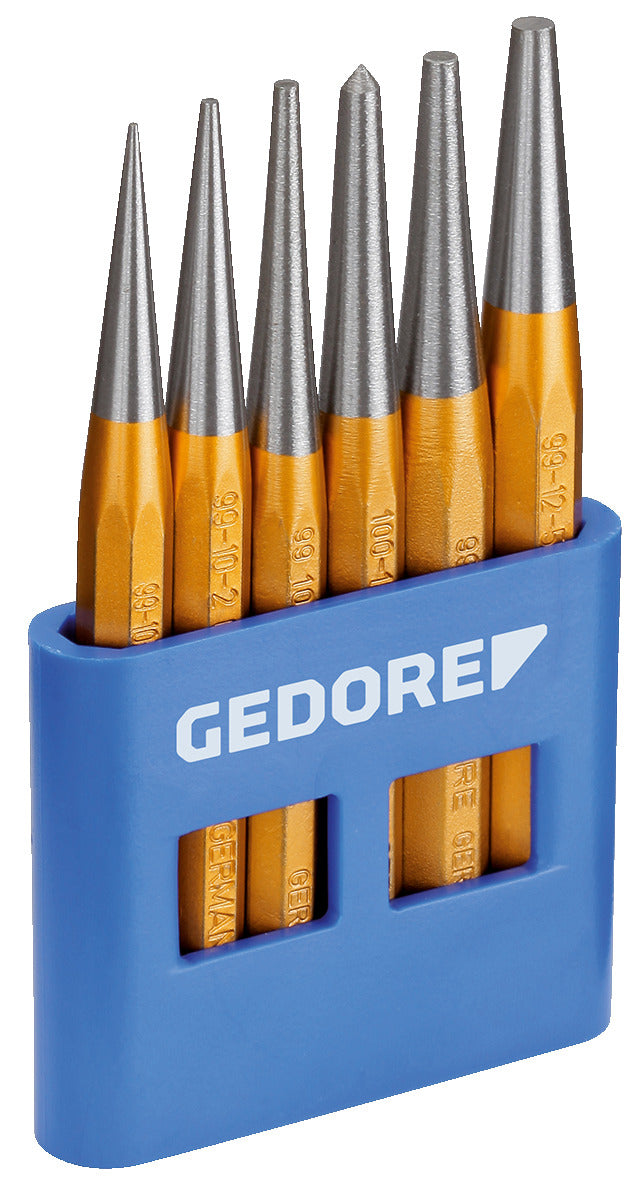Juego de botadores cónicos GEDORE 113, las piezas