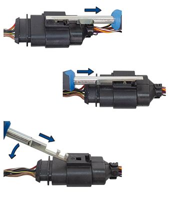 GEDORE Automotive KL-0190-11 - Outil pour extraire les connecteurs de câbles