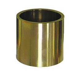 KL-0039-1654 - Manguito de presión/soporte corto Ø54/Ø46: Manguito cilíndrico metálico dorado hueco