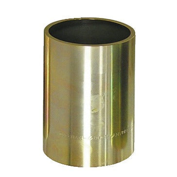 KL-0039-1770 - Manguito de presión/soporte largo Ø70/Ø62: Manguito metálico cilíndrico hueco de superficie dorada brillante