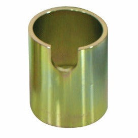 KL-1002-2204 - Manguito de soporte corto Ø62: Manguito cilíndrico metálico con muesca lateral rectangular