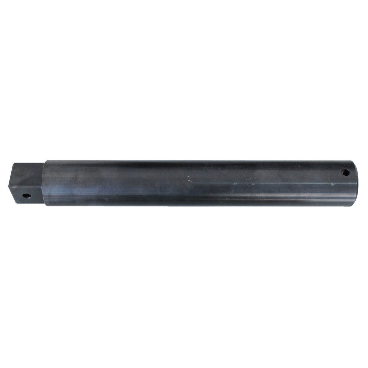 KL-1020-4202 - Extensión Ø38 3/4"-1": Barra de extensión cilíndrica negra con cuadradillo macho en un extremo