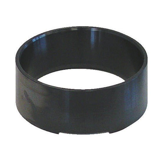 KL-1011-1101 - Manguito cónico Ø139 mm: Anillo cilíndrico negro hueco con muescas en el borde inferior