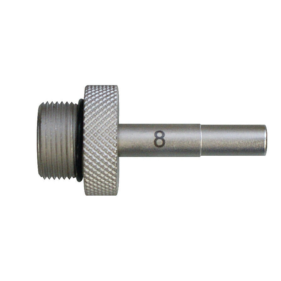 KL-0124-4358-6 - Adaptador para caja de cambios VW-Audi DSG (M24x1.5): Adaptador metálico con rosca, junta tórica