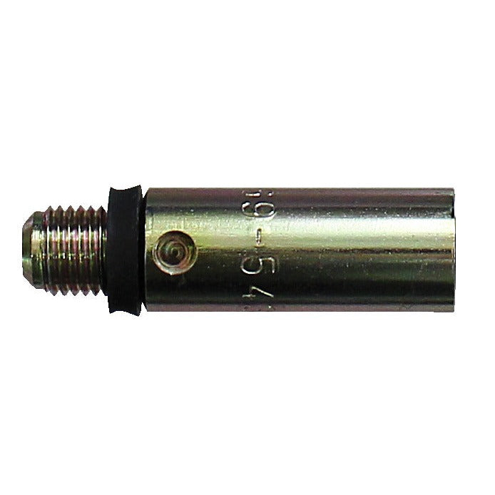KL-0369-543 - Adaptador M10x1 a M9x1: Adaptador cilíndrico metálico con rosca macho y arandela negra