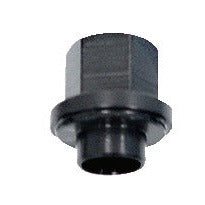 KL-1383-1112 - Tuerca con collarín M16x1,5: Tuerca hexagonal con collarín cilíndrico en negro