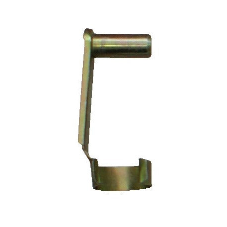 KL-0184-0103 - Perno plegable con resorte: Perno metálico doblado con clip de resorte en un extremo