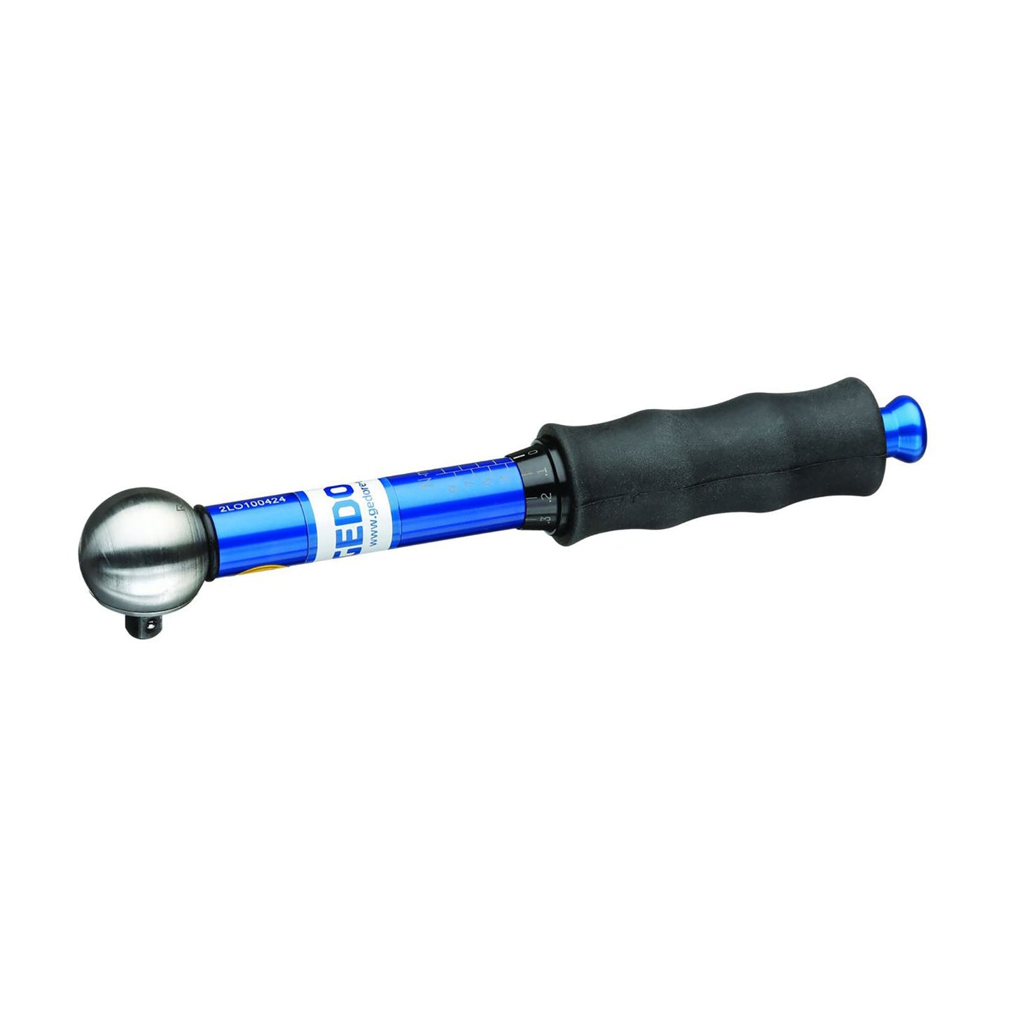 GEDORE TSC 10 - Llave dinamométrica ajustable con escala y sistema de embrague TSC Slipper con cuadradillo de 1/4", rango: 2-10 N.m.