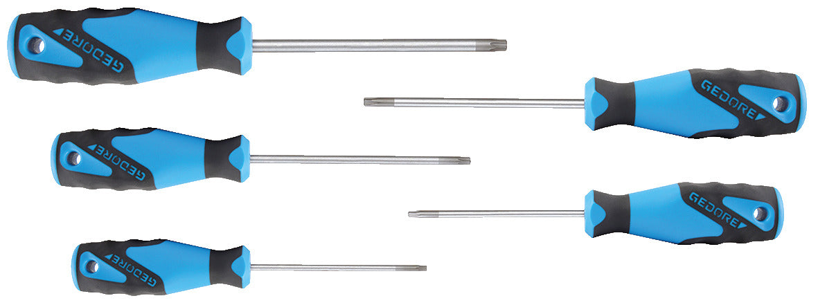 Jeu de 5 tournevis Torx (TX)