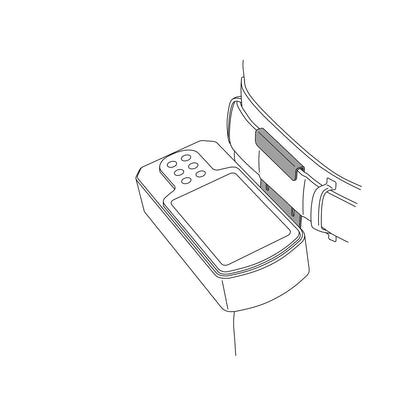 GEDORE ETQR G - Soporte para cinturón de la unidad de pantalla E-torc Q (3078582)