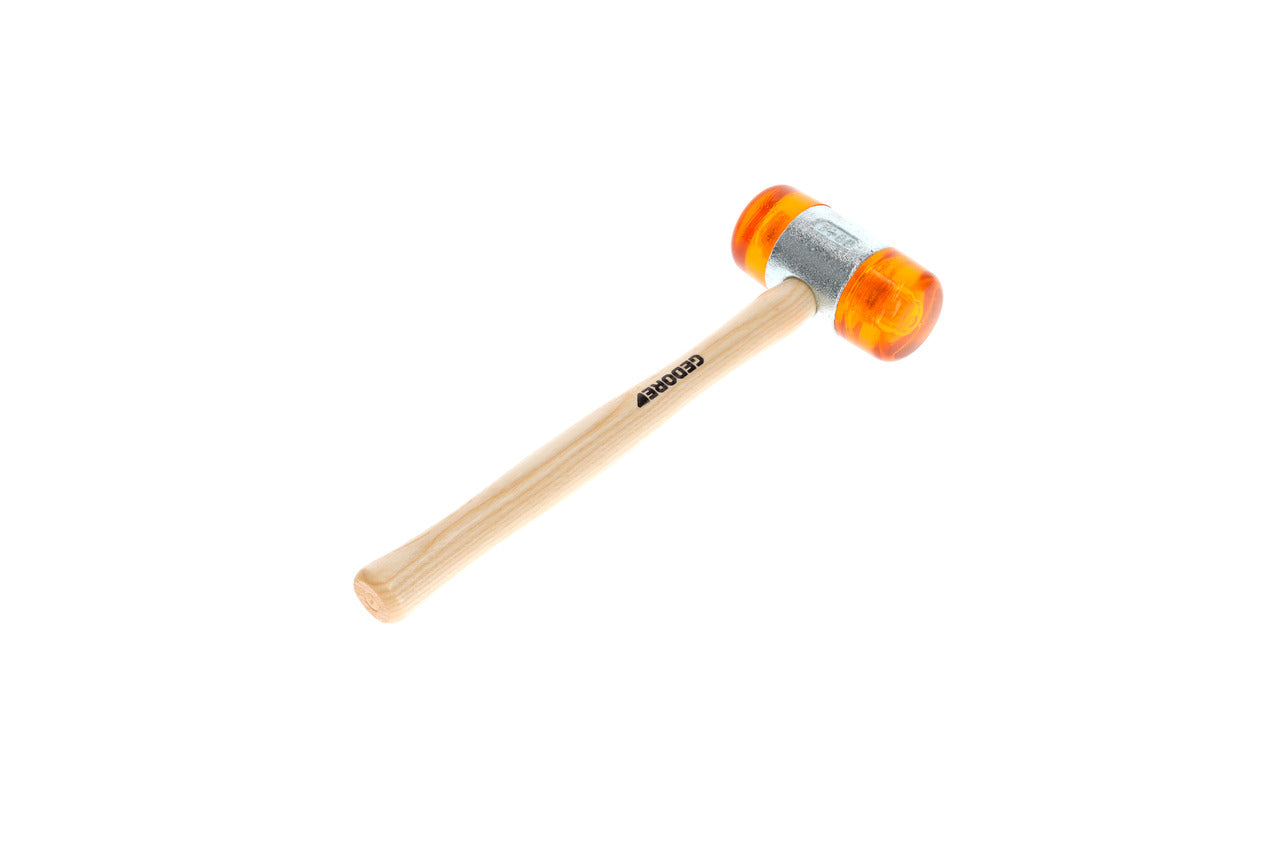 224 E - Martillos de bocas de plástico con mango de madera de fresno