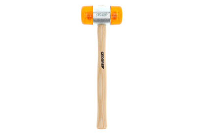224 E - Martillos de bocas de plástico con mango de madera de fresno