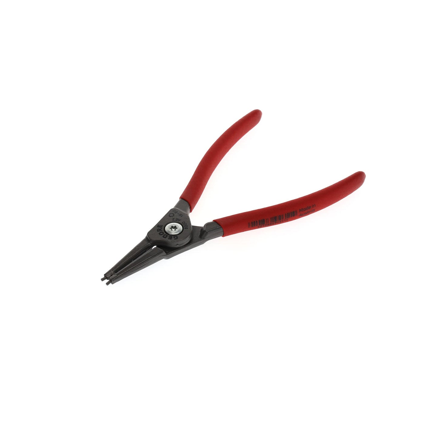 GEDORE 8000 AE - Alicates con puntas reforzadas para anillos circlip exteriores de 3 a 140 mm de diámetro