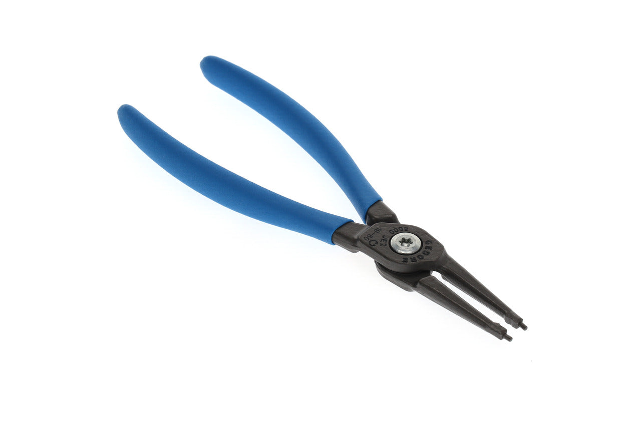 8000 JE - Alicates con puntas reforzadas para anillos circlip interiores de 8 a 140 mm de diámetro