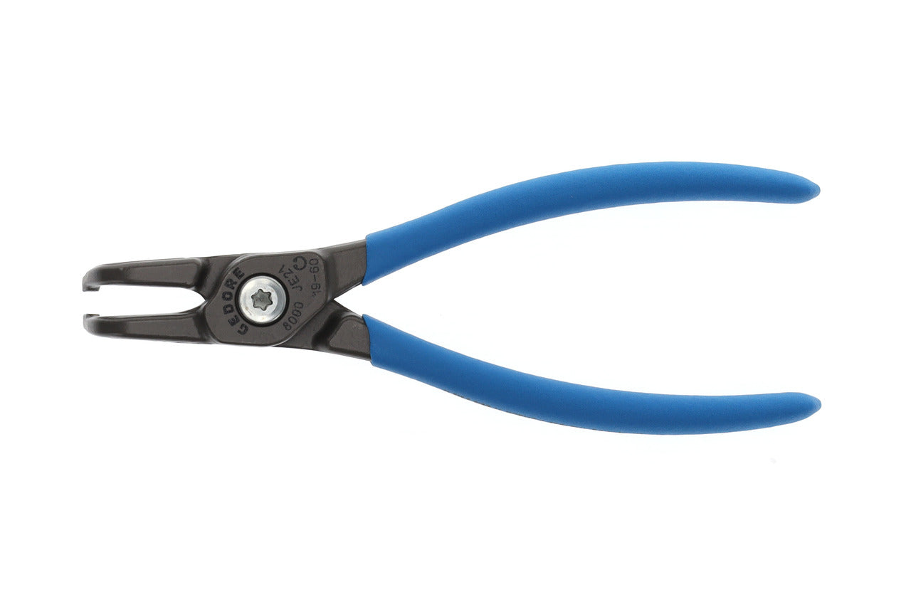 8000 JE - Alicates con puntas reforzadas para anillos circlip interiores de 8 a 140 mm de diámetro
